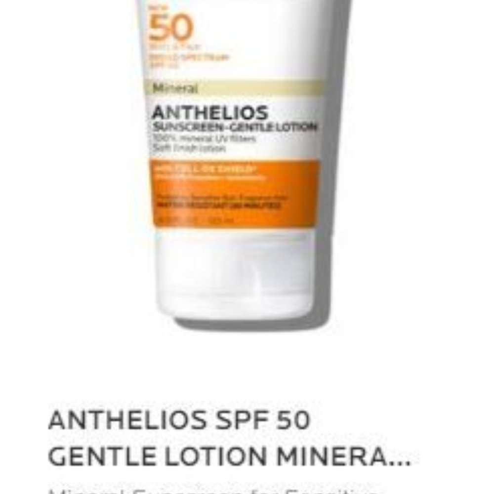 LaRoche-Posay 50 SPF Body & Face Mineral Sunscreen